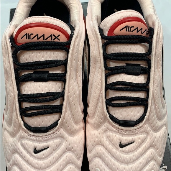 W THE AIR MAX 720 Light Soft Pink/Gym Red - Picture 11 of 16